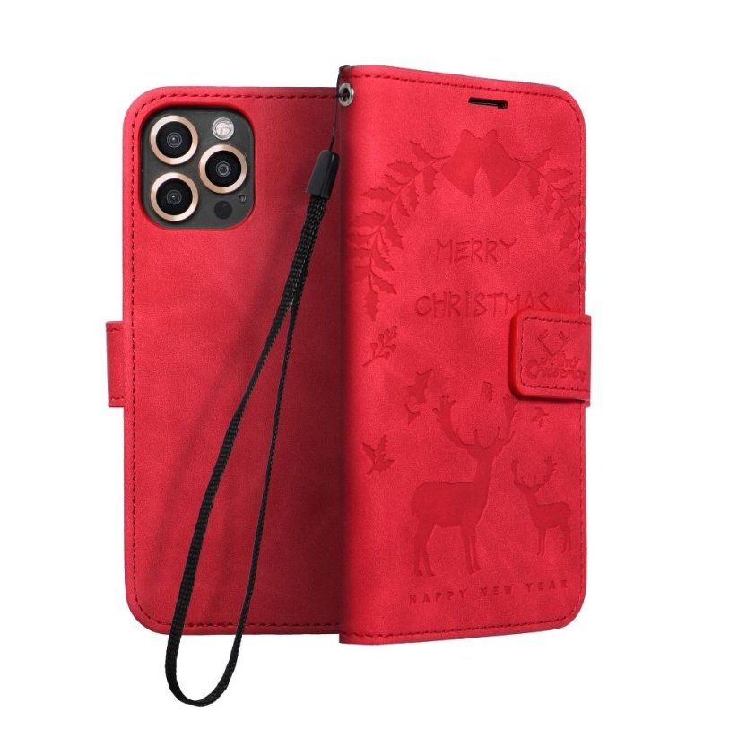 Kryt Mezzo Book Case iPhone 13 Pro Max sob Red