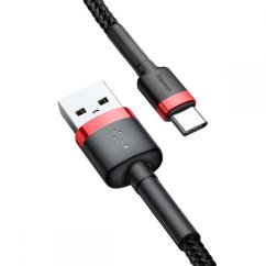 KÁBEL BASEUS CAFULE TYPE-C CABLE 100CM RED/BLACK