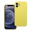 Kryt Case Silicone 2mm iPhone 12 Lemon