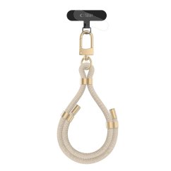 Kryt Tech-Protect C4S Rope Wrist Strap Beige/Gold