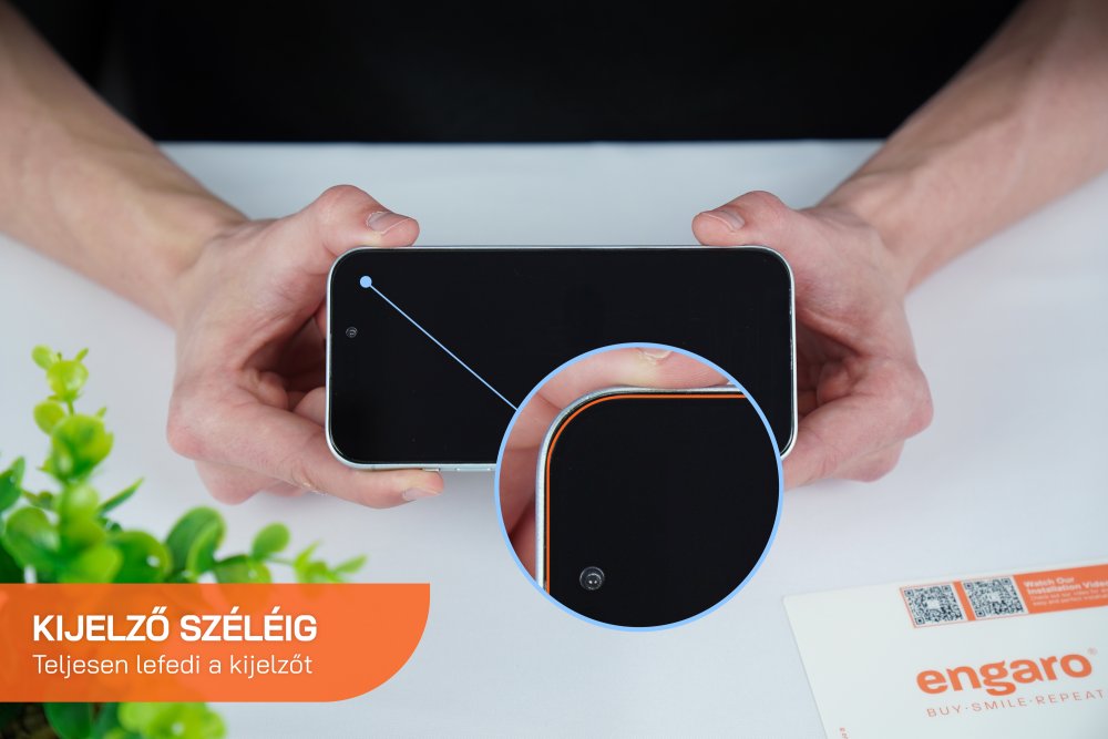 Teljes kijelzőt lefedő hidrogel fólia